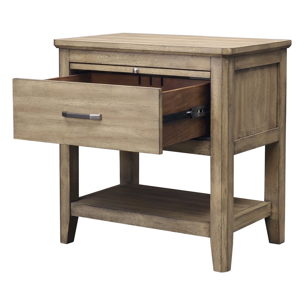 Geo Heights Nightstand, Butterscotch. Picture 7