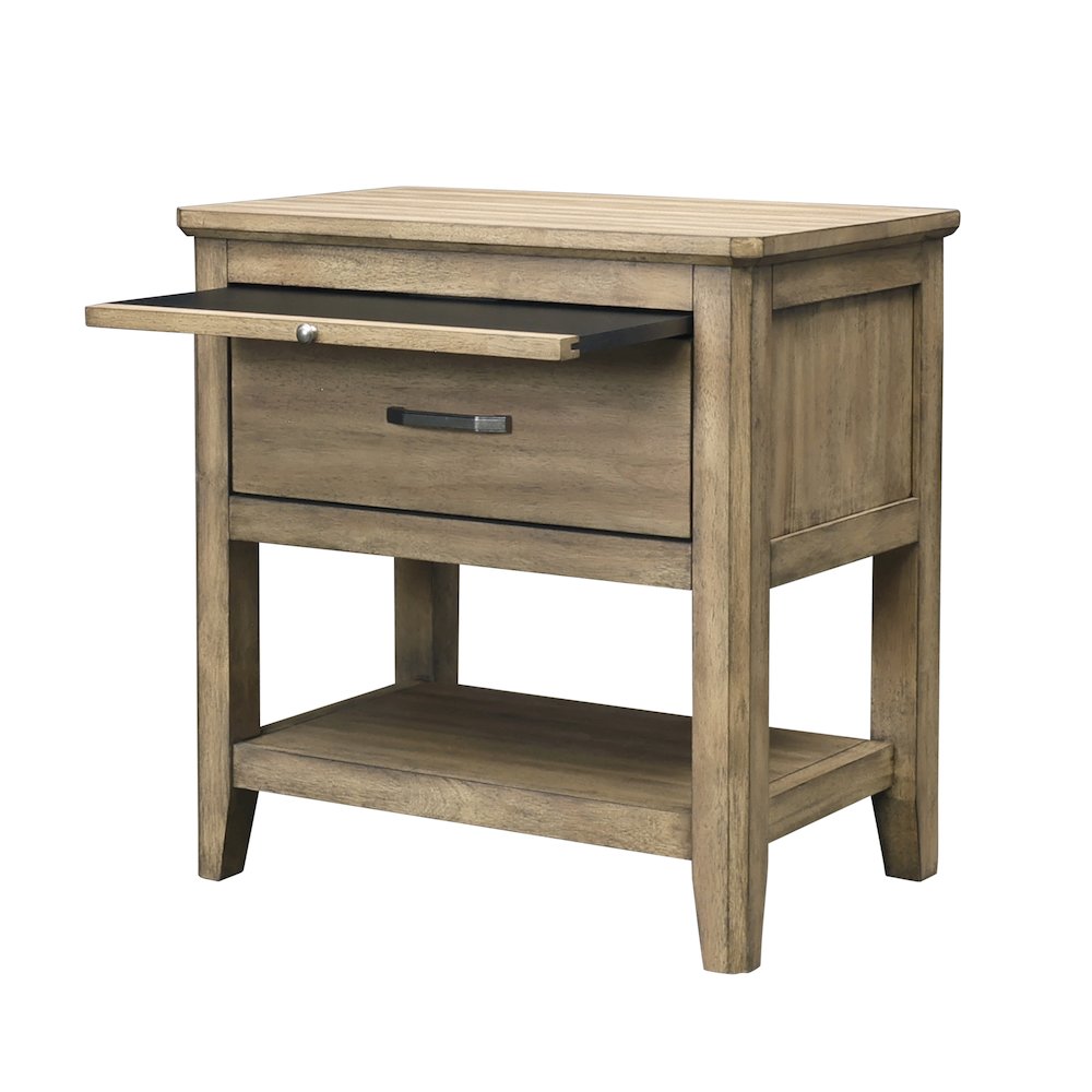 Geo Heights Nightstand, Butterscotch. Picture 6