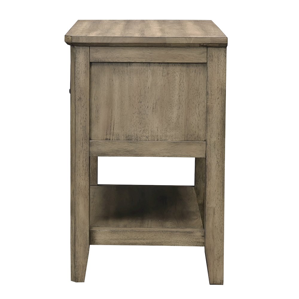 Geo Heights Nightstand, Butterscotch. Picture 2