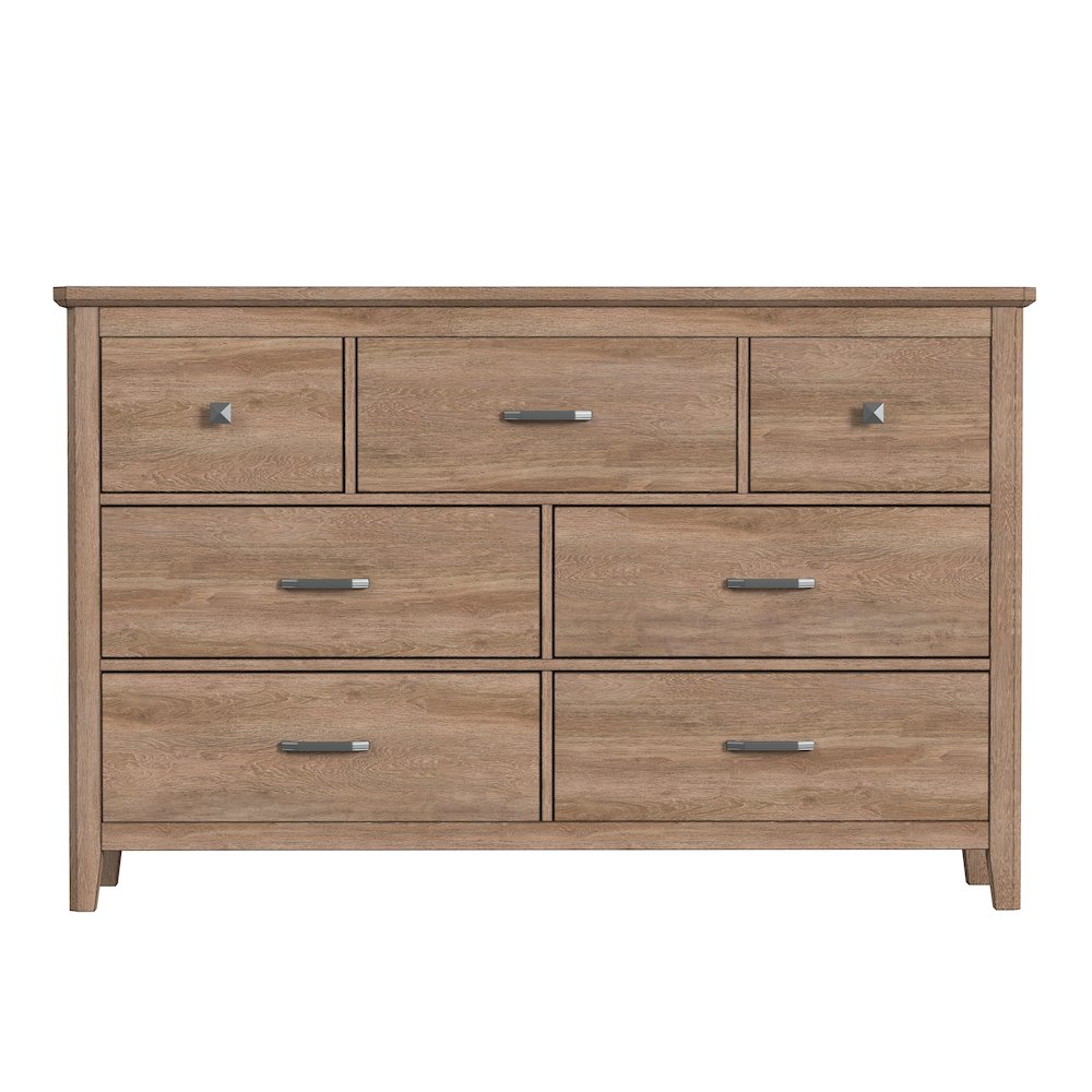 Geo Heights Dresser, Butterscotch. Picture 1