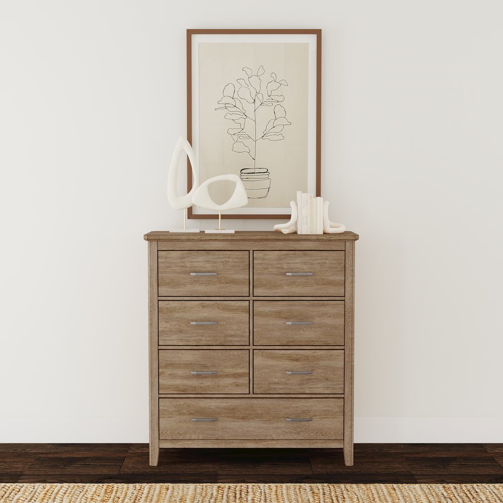 Geo Heights Chest, Butterscotch. Picture 4