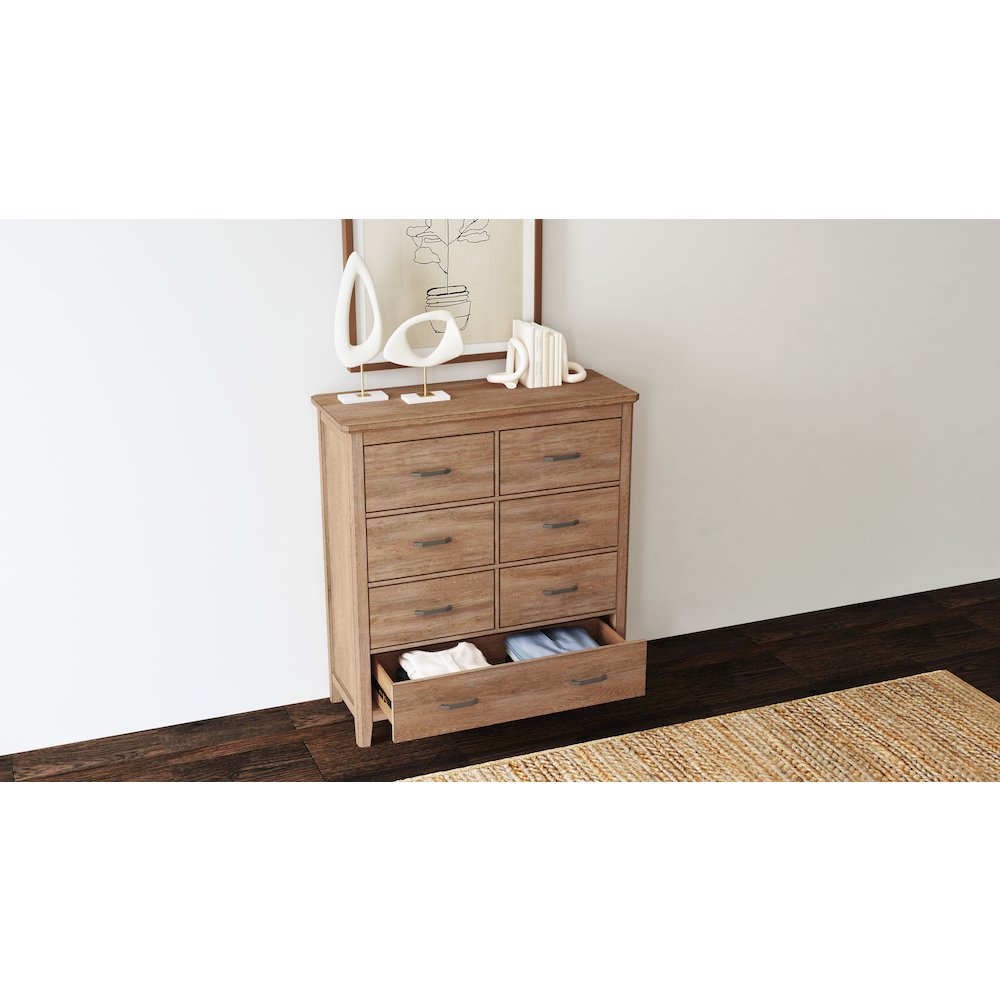 Geo Heights Chest, Butterscotch. Picture 10