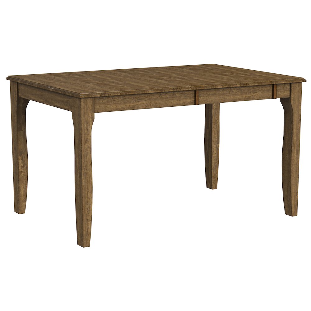 Leucadia Dinette Table with (1) 18" Self-Storing Butterfly Leaf, Toasted Java. Picture 1