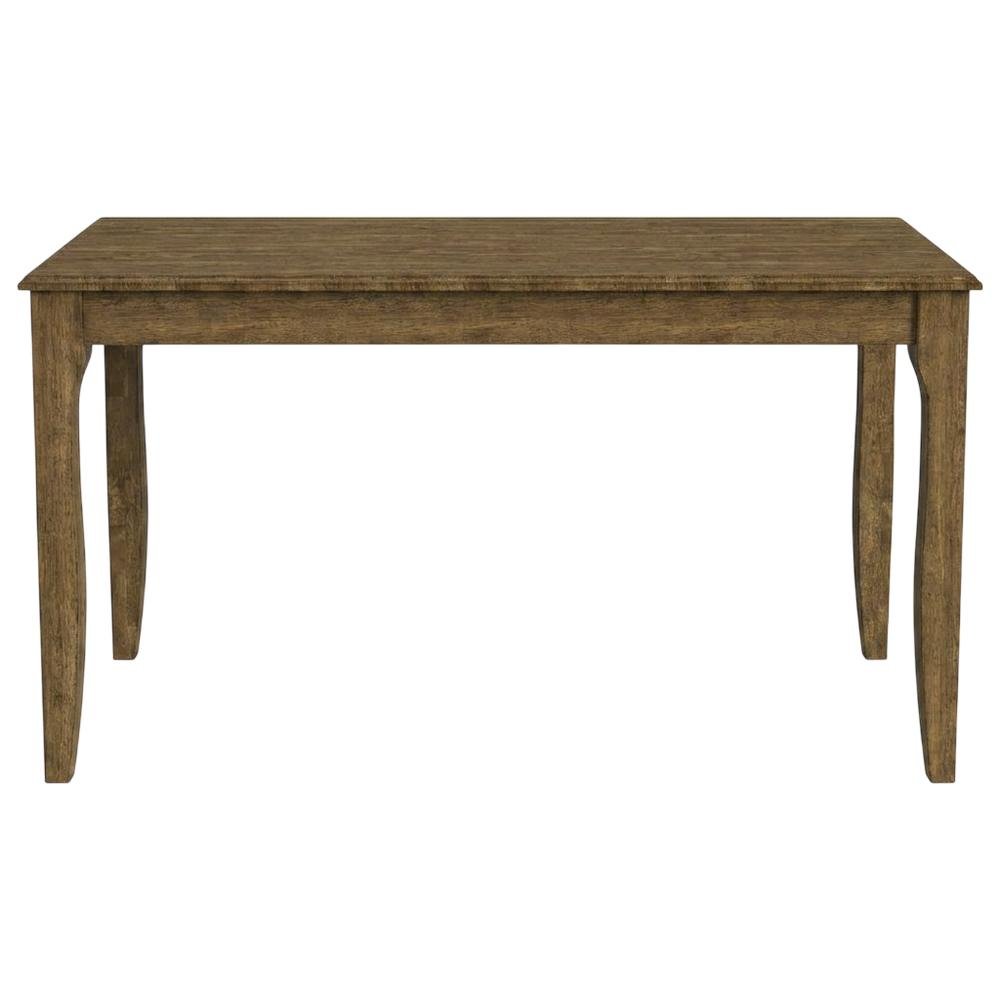 Transitional Dining Table with 18" Self-Storing Butterfly Leaf in Toasted Java. Picture 4