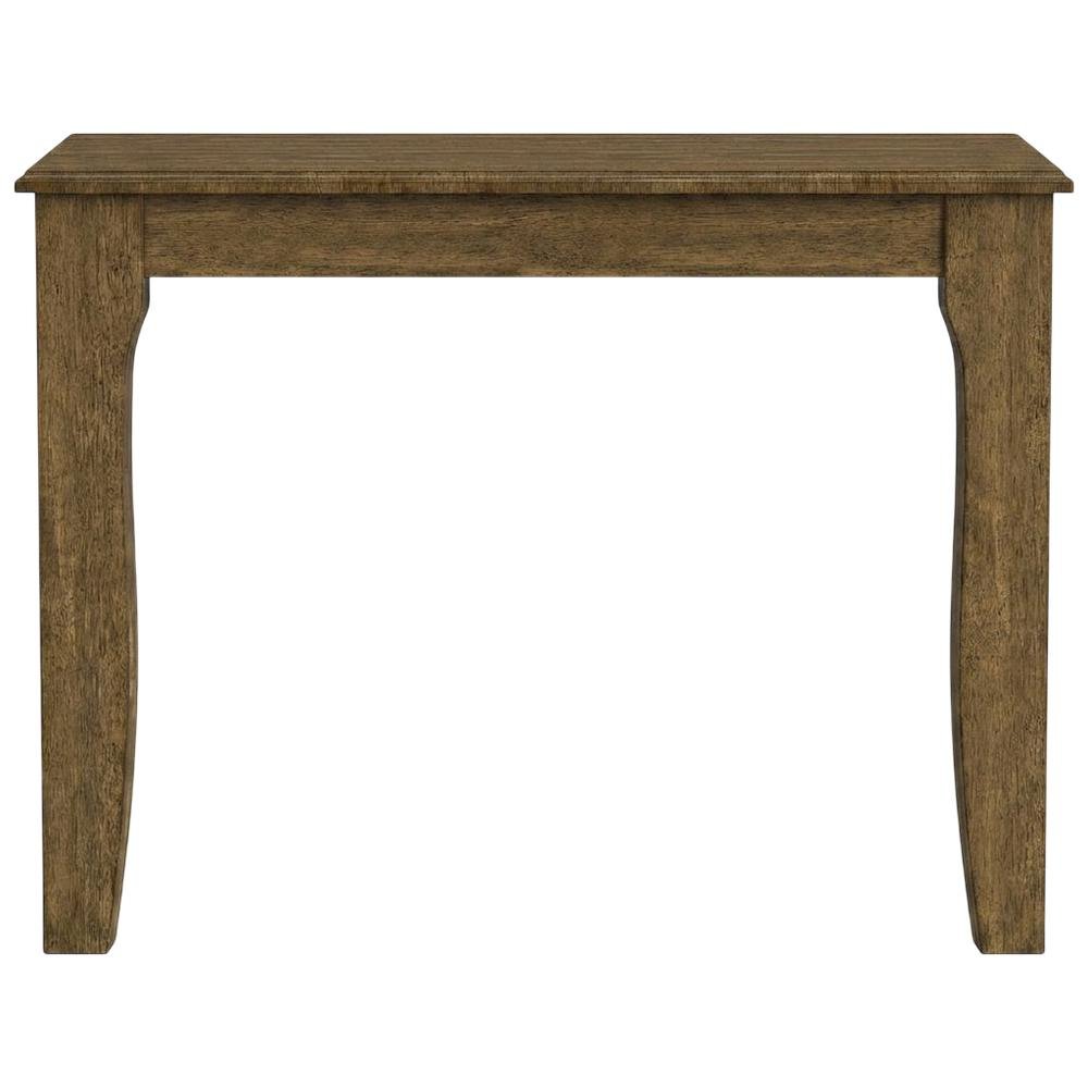 Transitional Dining Table with 18" Self-Storing Butterfly Leaf in Toasted Java. Picture 5