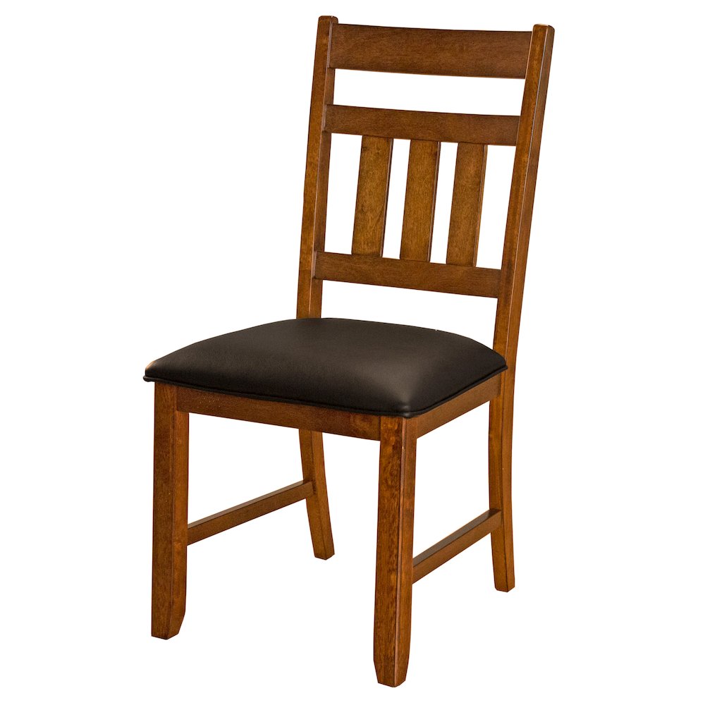 Mason Slatback Upholstered Chair, Mango. Picture 1