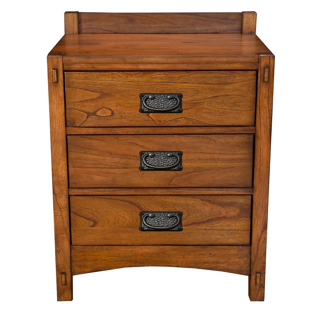 Mission Hill Nightstand, Harvest. Picture 2