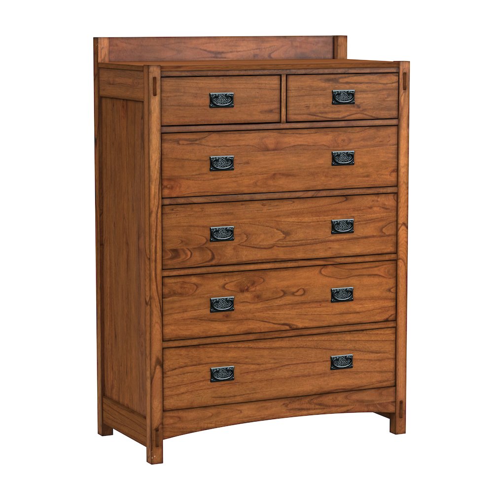 Mission Hill 6 Drawer Chest. Picture 1