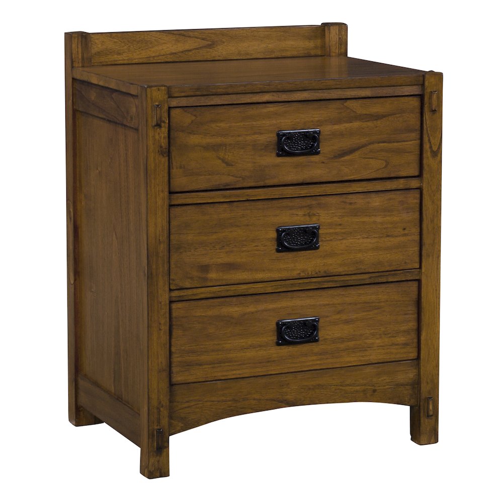 Mission Hill Nightstand, Harvest. Picture 1