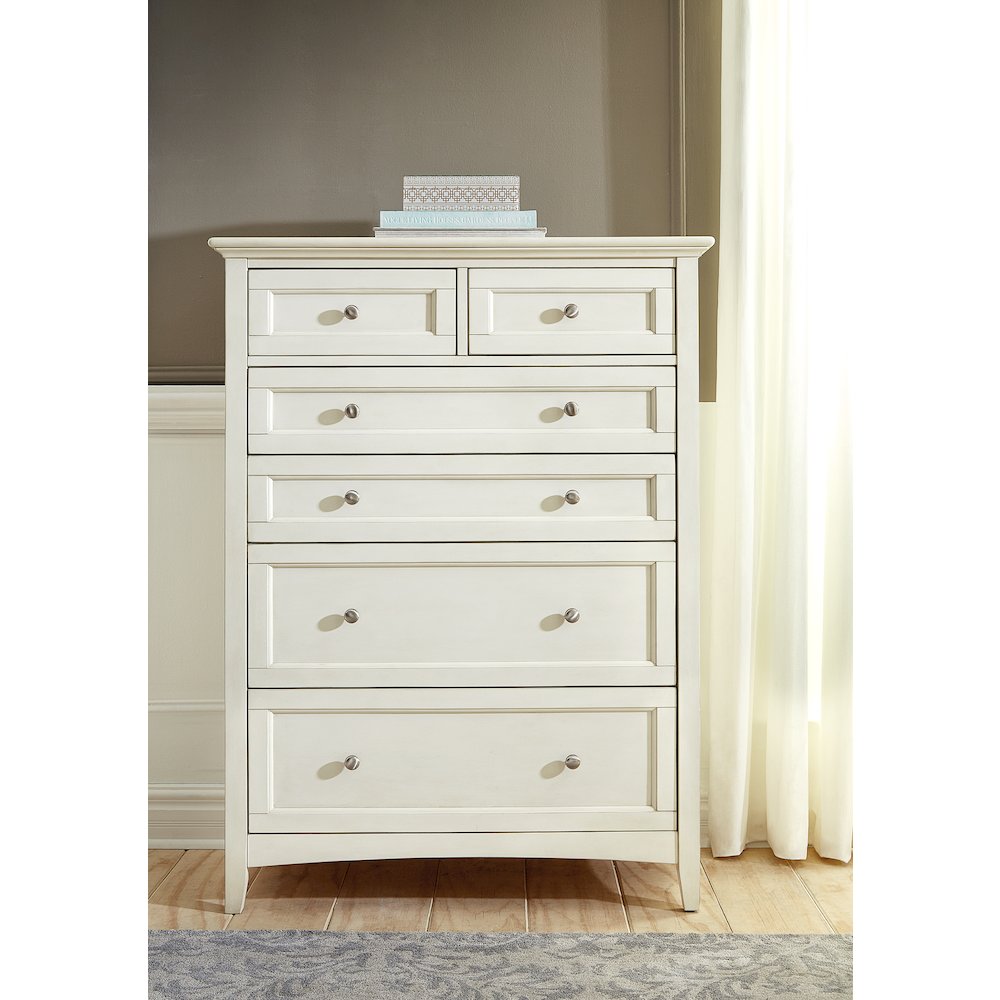 Northlake Chest, White Linen. Picture 2