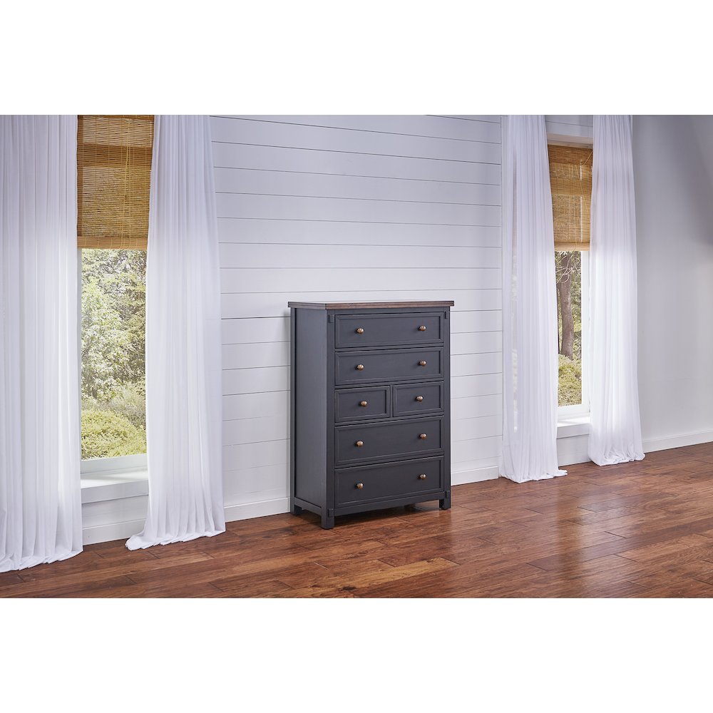 Stormy Ridge Chest, Chicory / Black. Picture 6