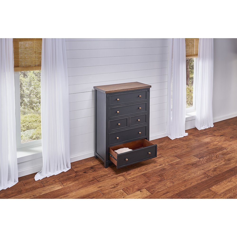 Stormy Ridge Chest, Chicory / Black. Picture 8