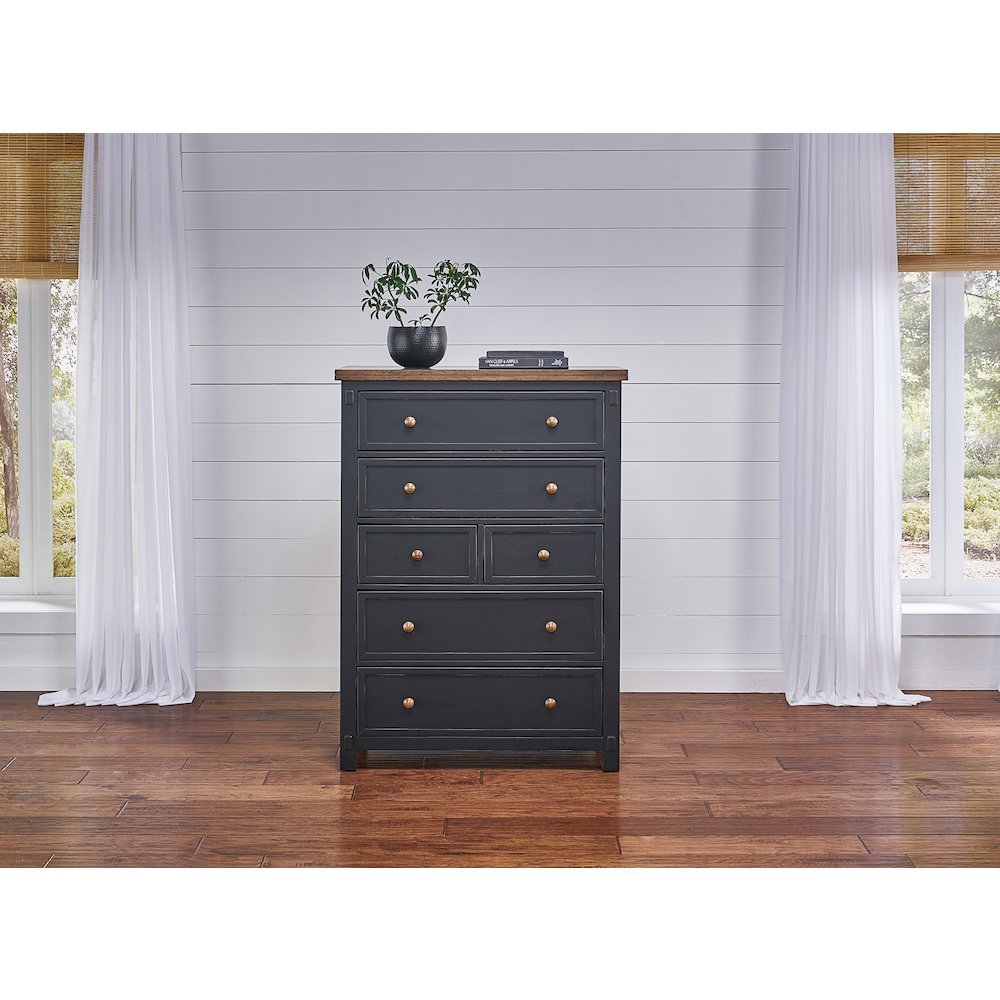 Stormy Ridge Chest, Chicory / Black. Picture 9