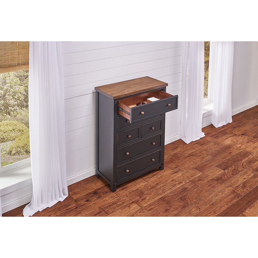 Stormy Ridge Chest, Chicory / Black. Picture 10