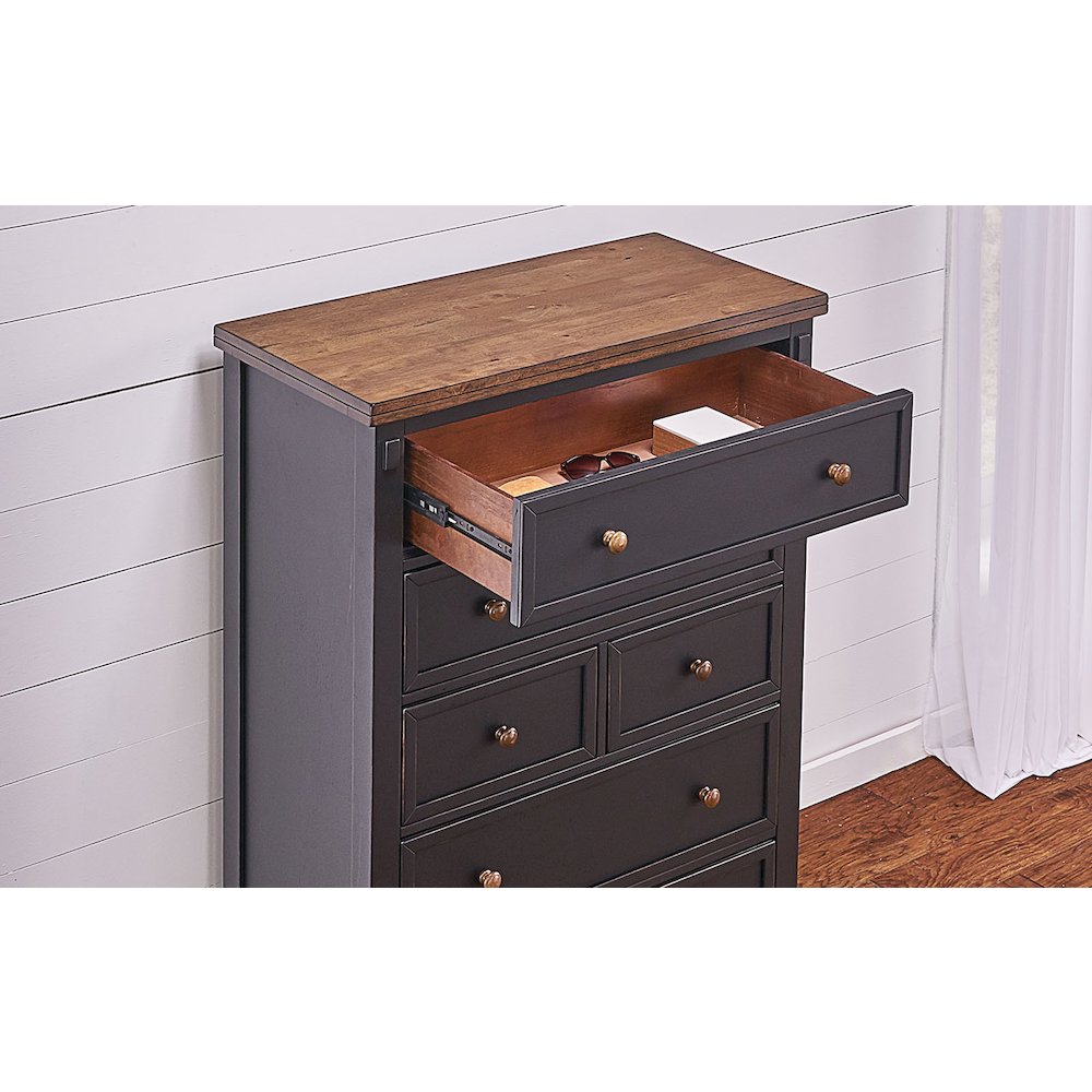 Stormy Ridge Chest, Chicory / Black. Picture 7