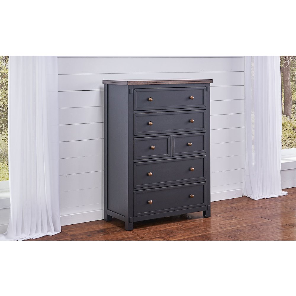 Stormy Ridge Chest, Chicory / Black. Picture 3