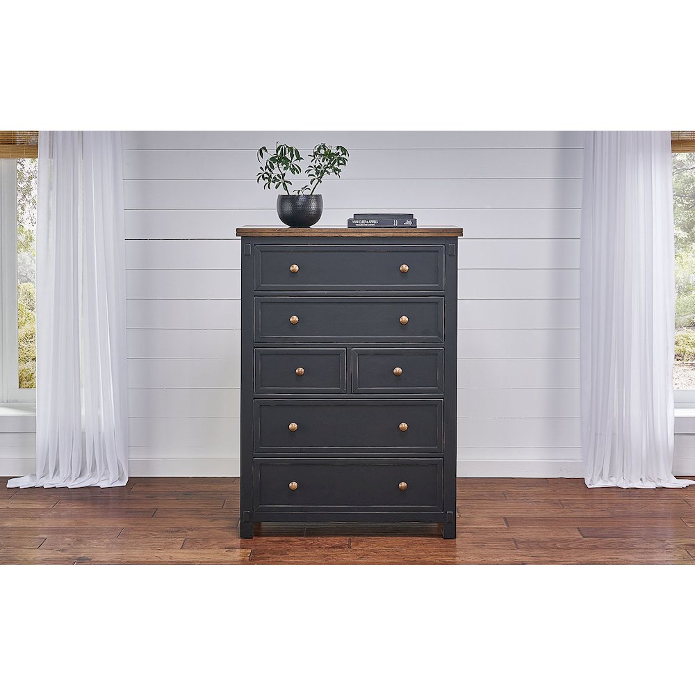 Stormy Ridge Chest, Chicory / Black. Picture 4