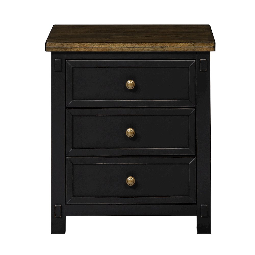 Stormy Ridge Nightstand, Chicory / Black. Picture 2