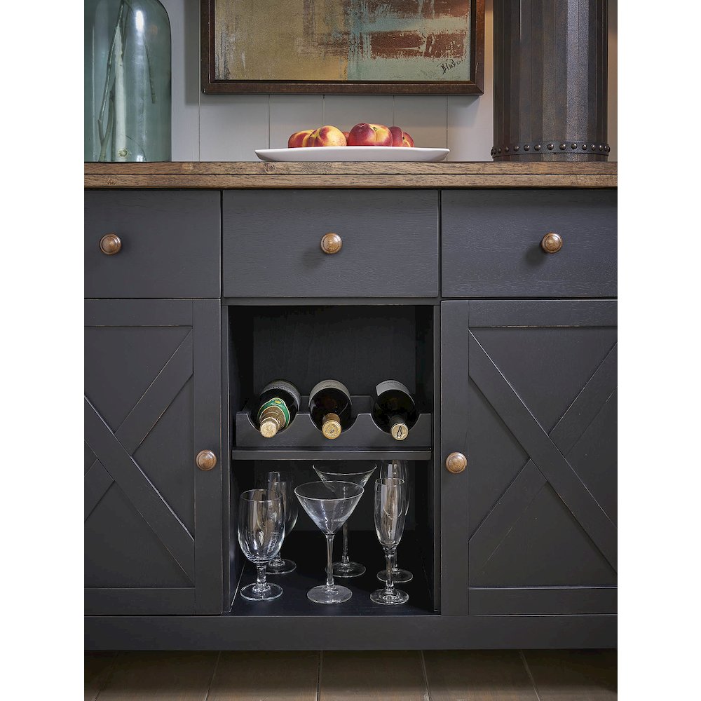 Stormy Ridge 52" Server, Chicory / Black. Picture 3