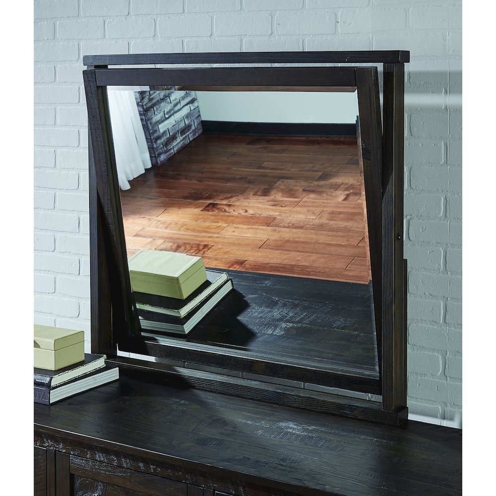 Sun Valley Mirror, Charcoal Finish. Picture 2