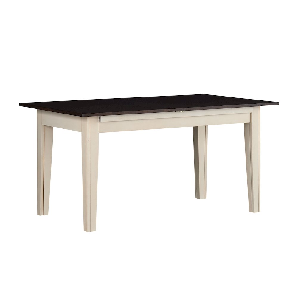 Toluca 60" - 132" Rectangular Leg Table with (3) 24" Self-Storing Leaves. Picture 1