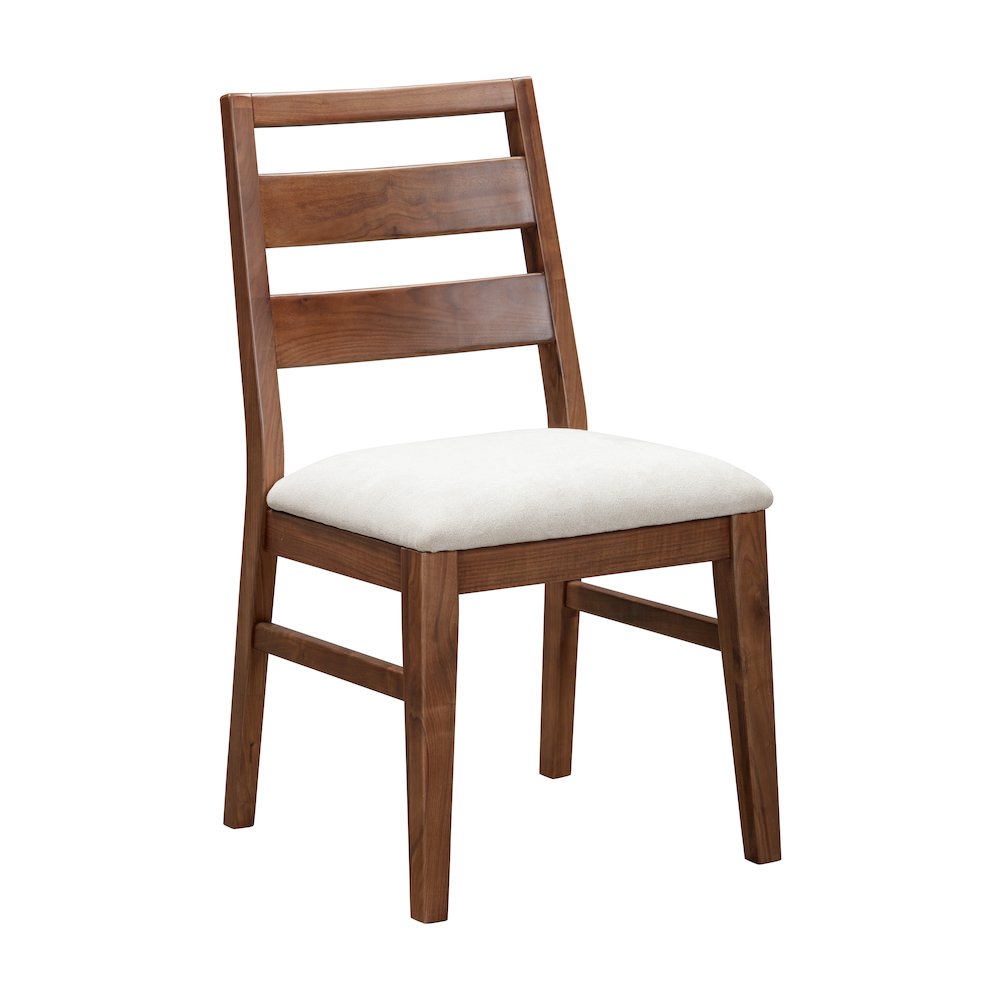 Voss Ladderback Upholstered Side Chair (2 pack), Sable. Picture 5