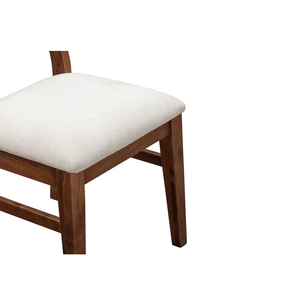 Voss Ladderback Upholstered Side Chair (2 pack), Sable. Picture 6
