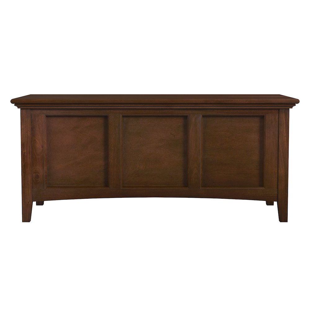 Westlake Cedar-Lined Blanket Trunk, Cherry Brown Finish. Picture 2