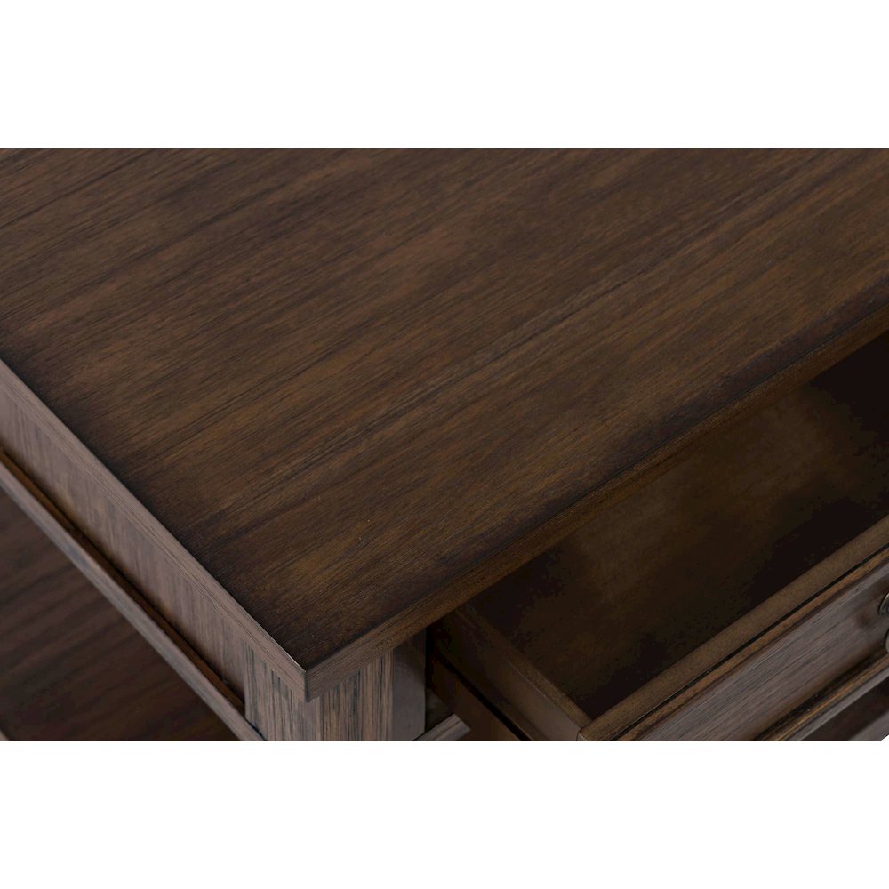 Bakersfield Transitional Rustic 3-Pc Living Room Coffee/End/Side Table Set. Picture 5