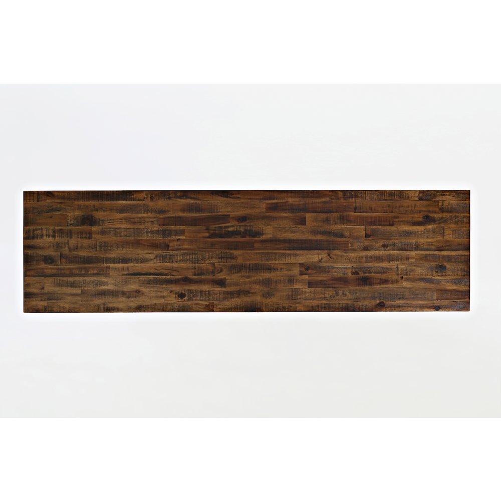 Cannon Valley Distressed Industrial 70" Media Unit. Picture 6