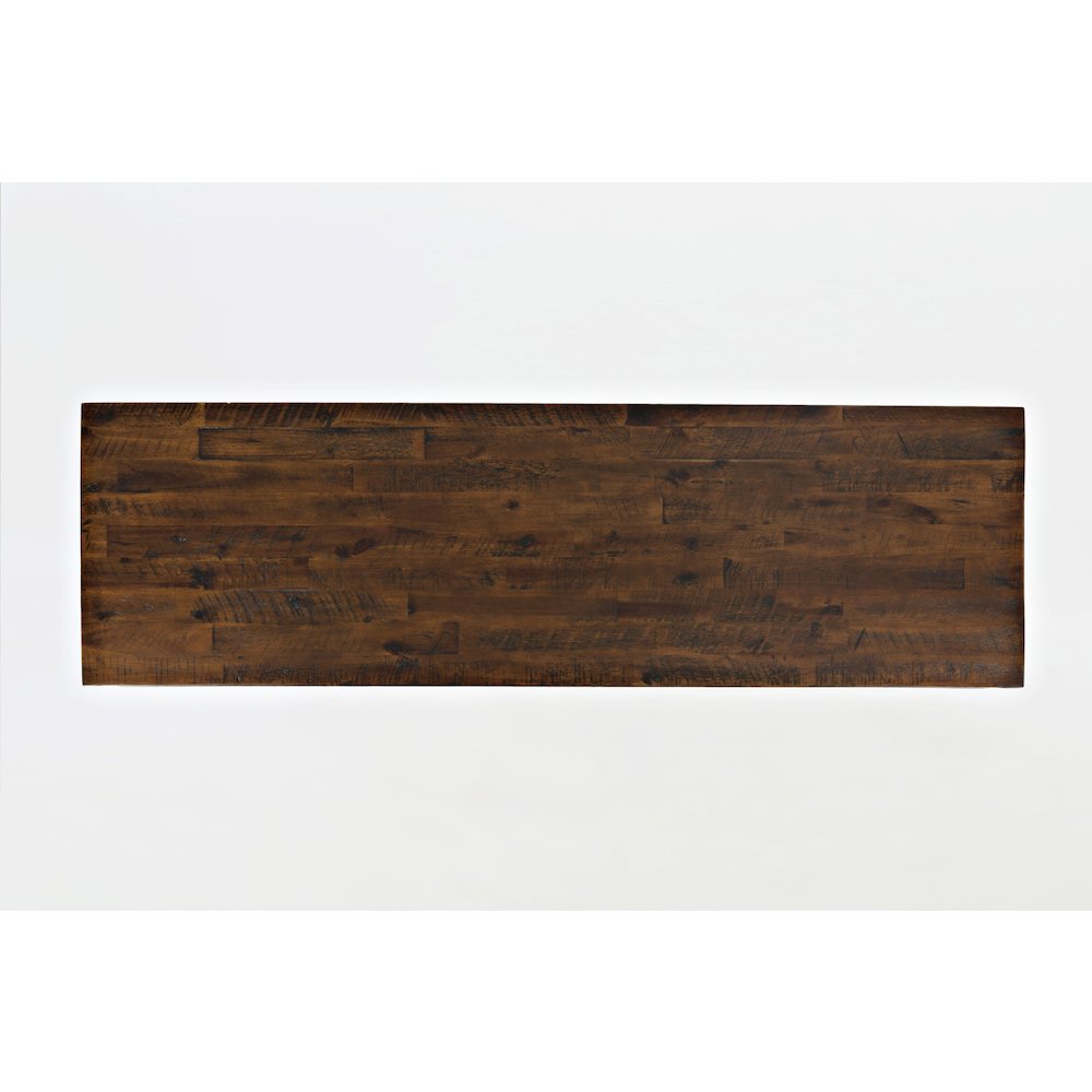 Painted Canyon Rustic Solid Acacia 9 Drawer Accent Chest with Caster Wheels. Picture 6