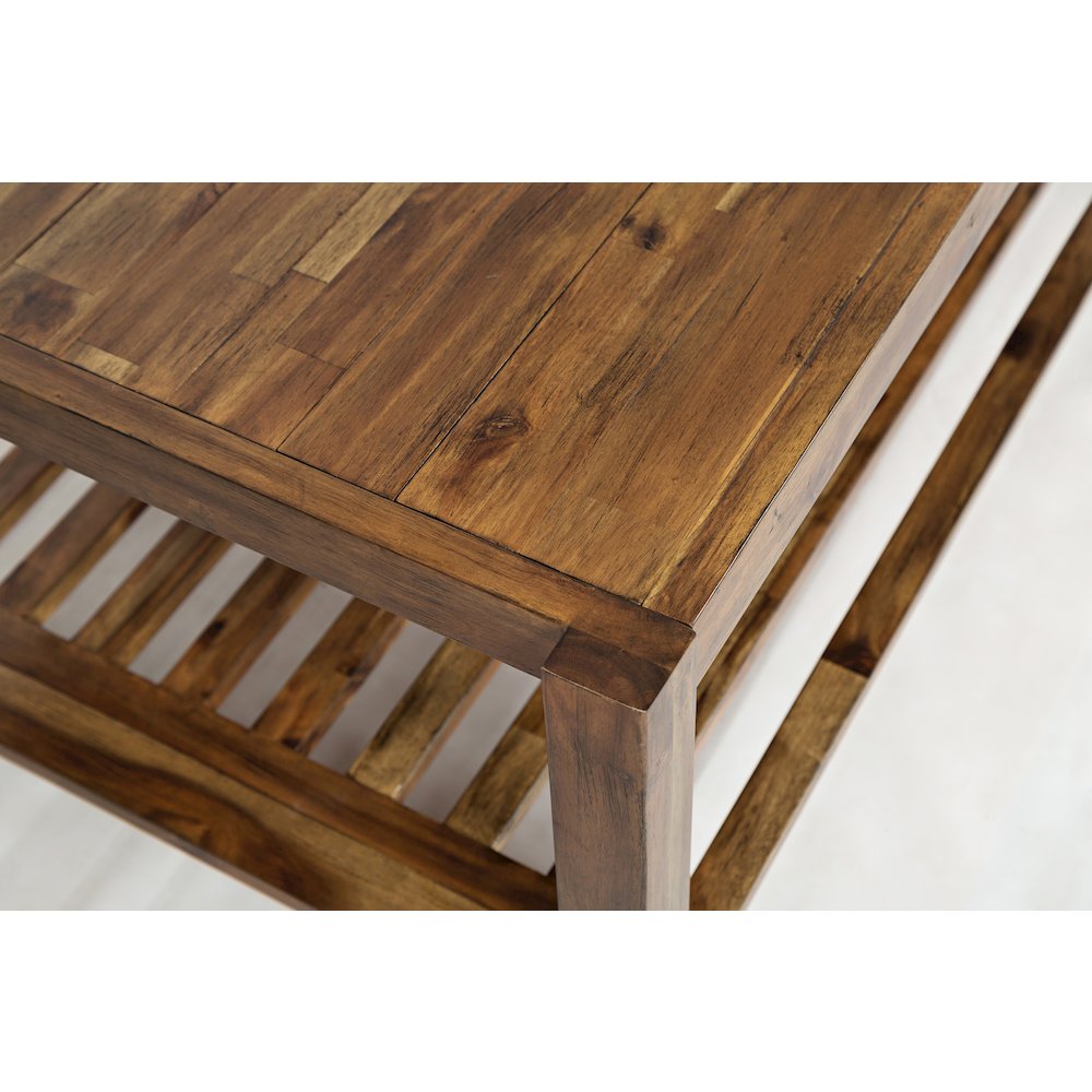 Beacon Street 45" Modern Essential Solid Wood Coffee Table. Picture 4