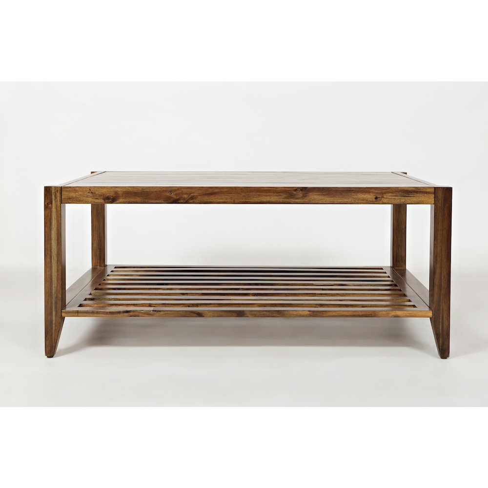 Beacon Street 45" Modern Essential Solid Wood Coffee Table. Picture 1