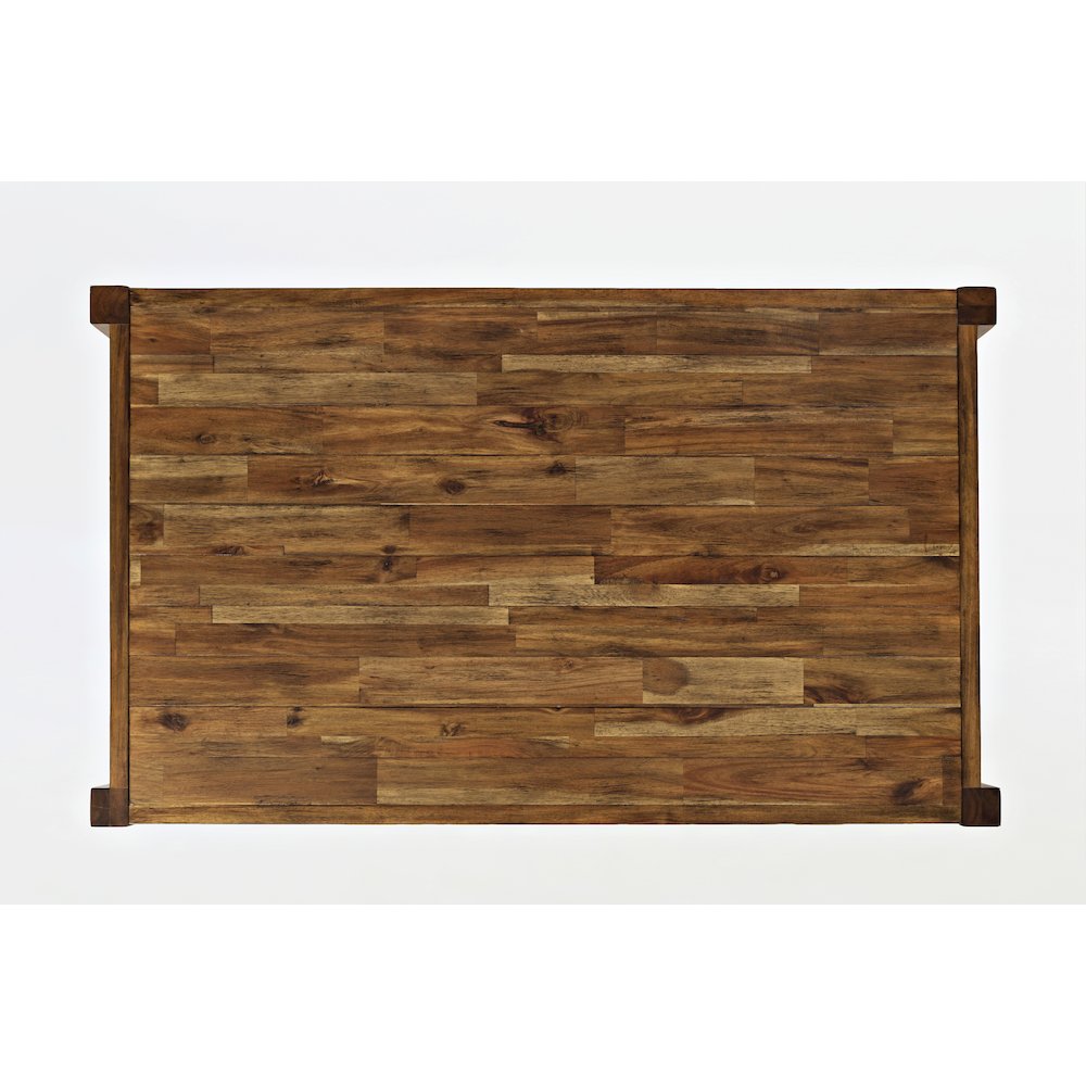 Beacon Street 45" Modern Essential Solid Wood Coffee Table. Picture 7