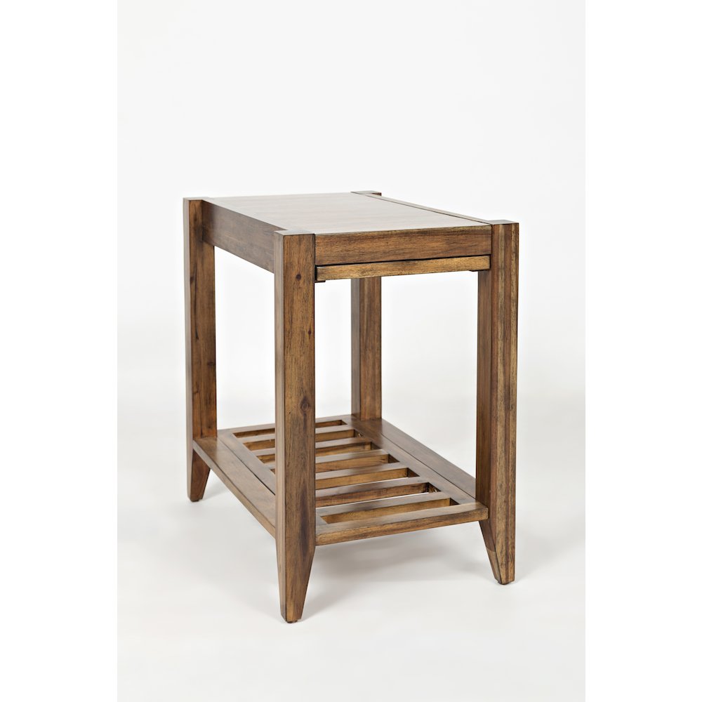 Beacon Street Modern Essential Solid Wood Chairside End Table. Picture 3