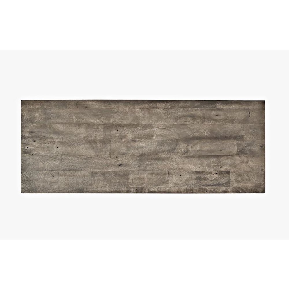 Mulholland Drive Modern Distressed Solid Wood 47" Sofa Table. Picture 6