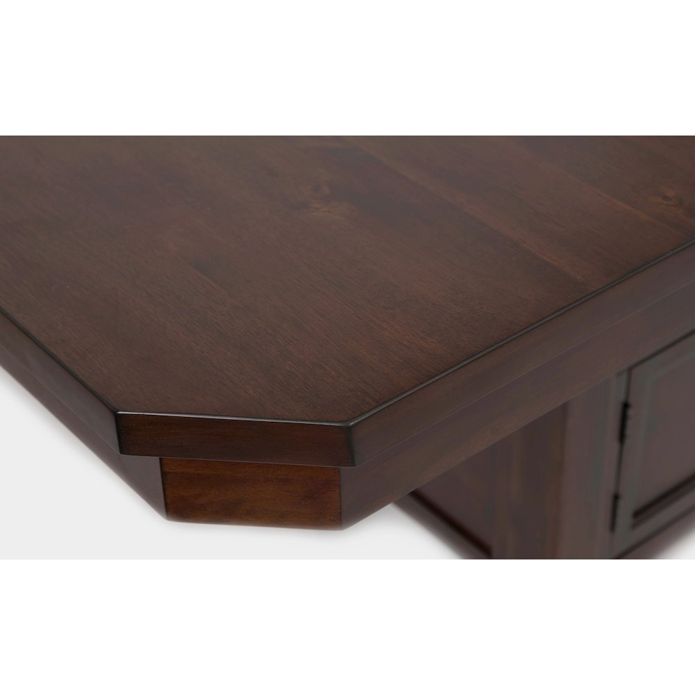 Manchester  Contemporary Adjustable Height 78" Rectangle Dining Table. Picture 3