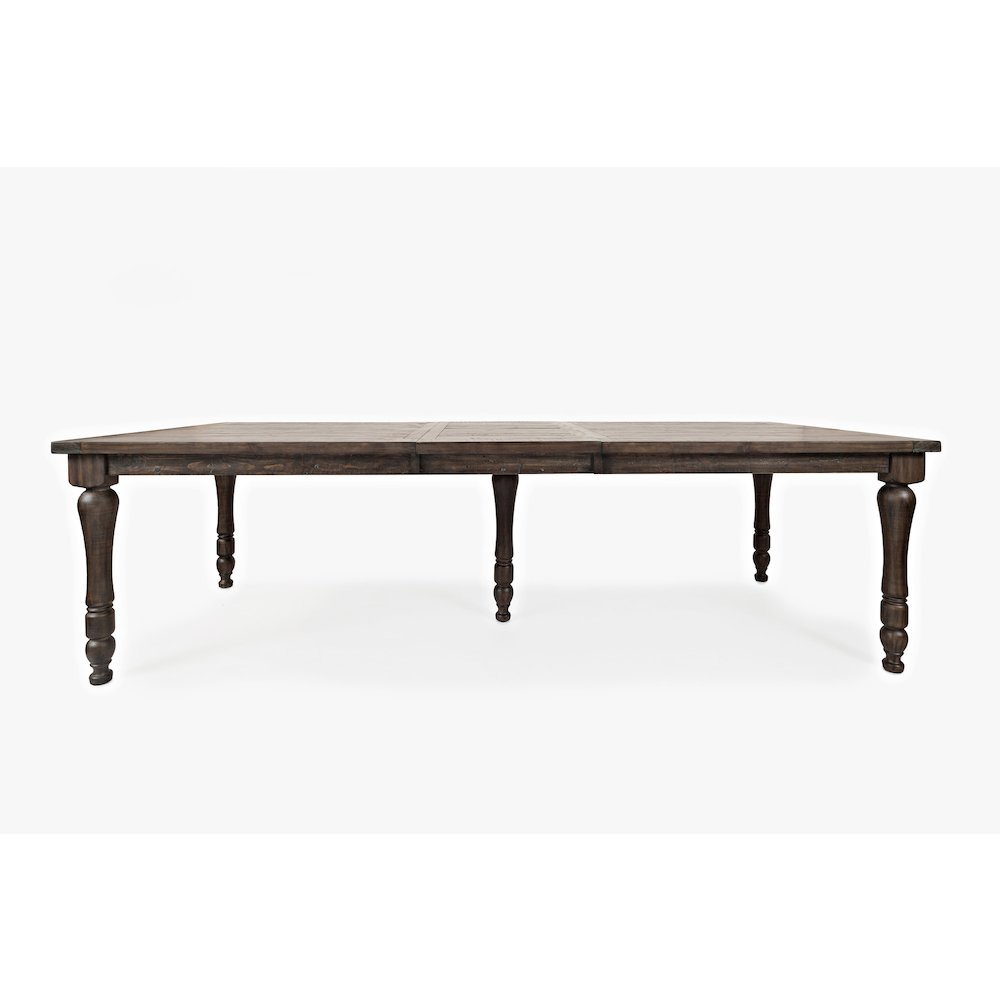 Madison County Rustic Reclaimed Pine Farmhouse Rectangle Extension Dining Table. Picture 1