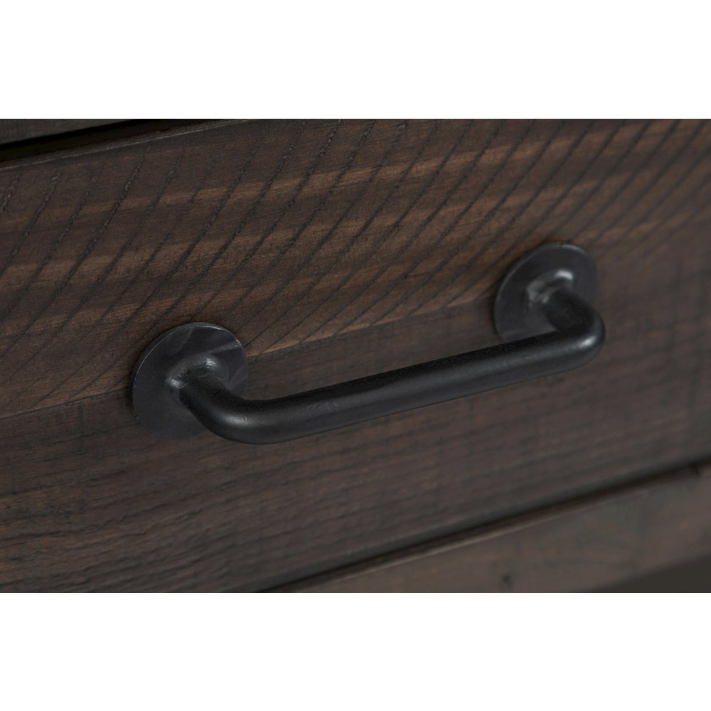 Madison County Rustic Reclaimed Pine Farmhouse Harris 50" Sofa Console Table. Picture 5