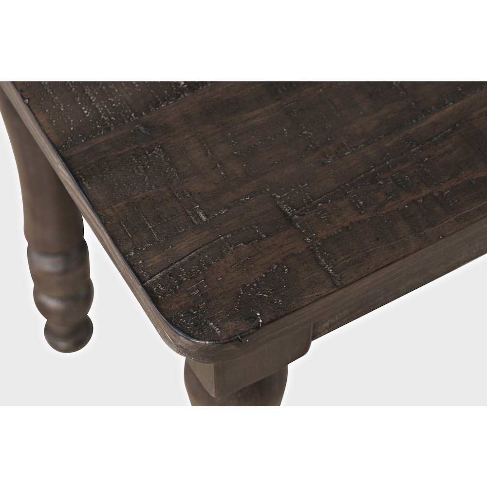 Madison County Rustic Reclaimed Solid Wood Farmhouse 54" Dining Bench. Picture 4