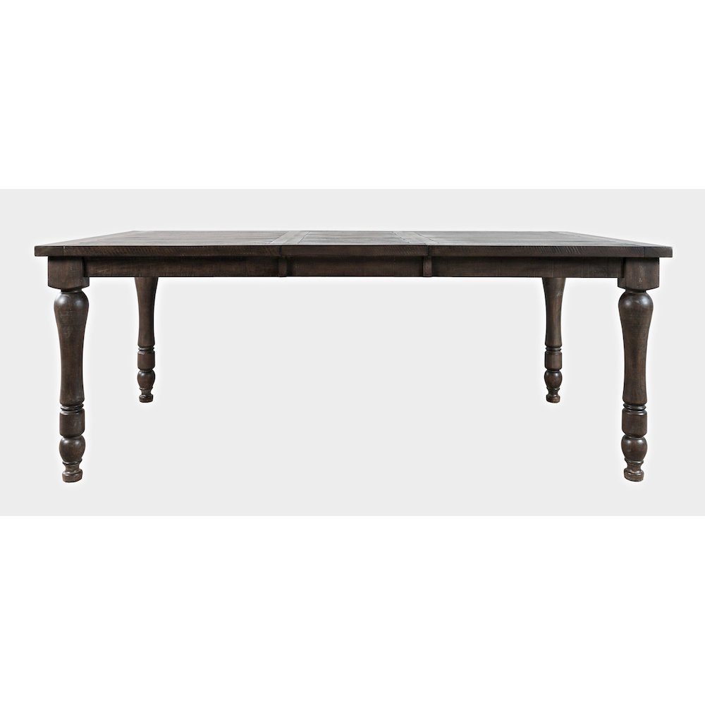 Madison County Rustic Reclaimed Solid Wood Farmhouse 78" Extension Dining Table. Picture 1