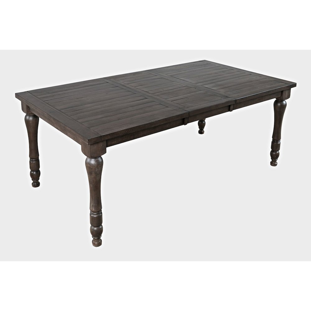 Madison County Rustic Reclaimed Solid Wood Farmhouse 78" Extension Dining Table. Picture 3