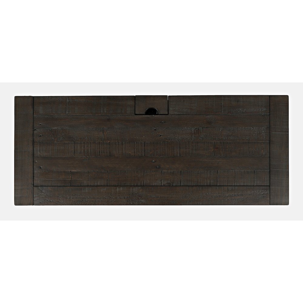 Madison County Rustic Reclaimed Solid Wood Farmhouse USB Charging Desk. Picture 8