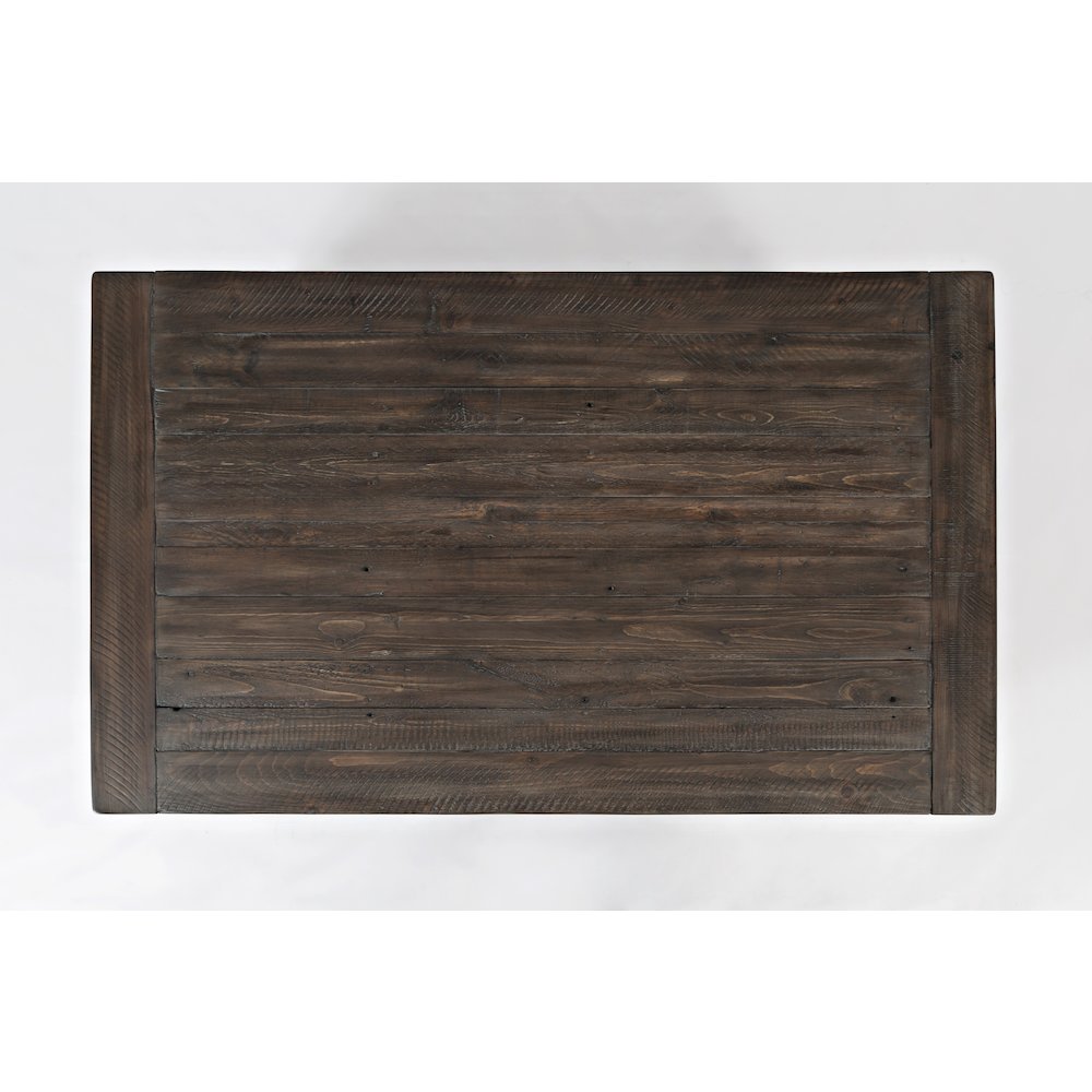 Madison County 50" Rustic Reclaimed Pine Farmhouse Barn Door Coffee Table. Picture 7