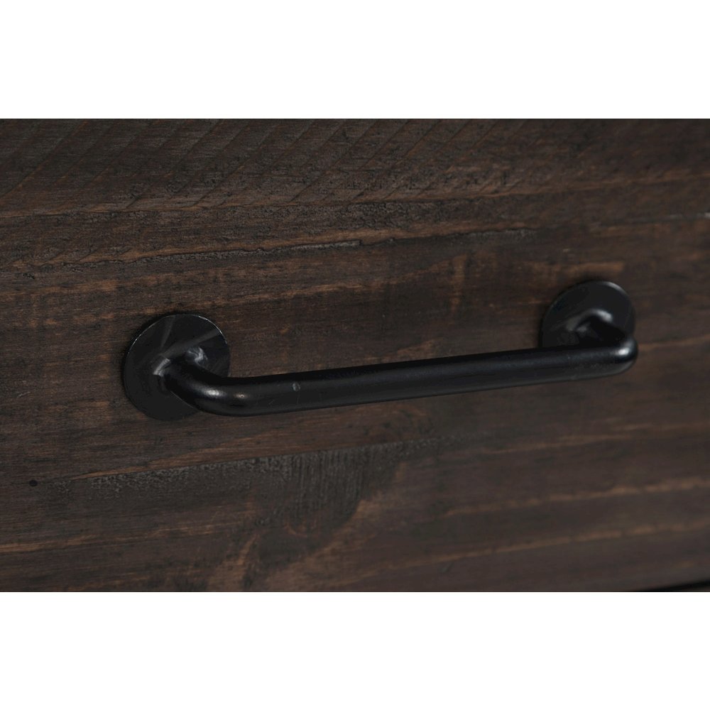 Madison County Rustic Reclaimed Solid Wood Farmhouse USB Charging Nightstand. Picture 5