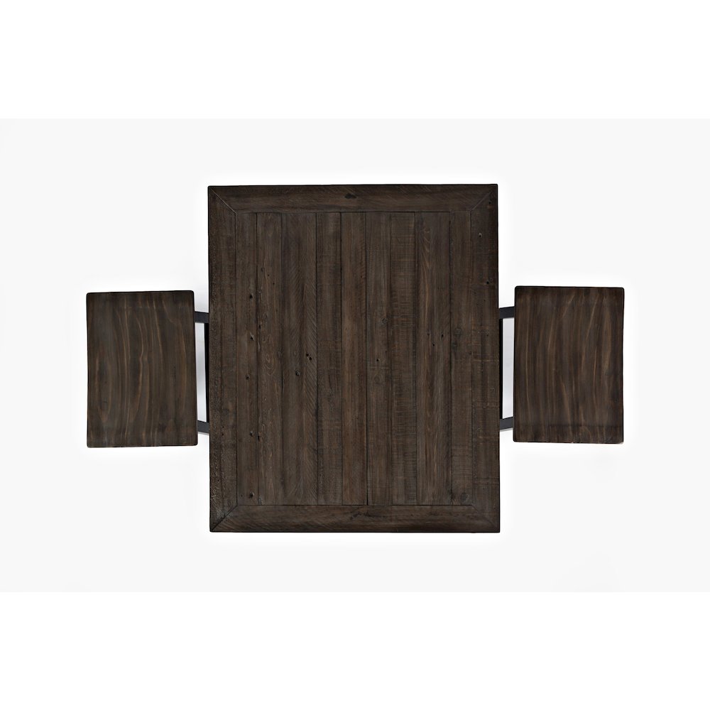 Rustic Reclaimed Solid Wood Farmhouse 3 Piece Counter Height Dining Set. Picture 8