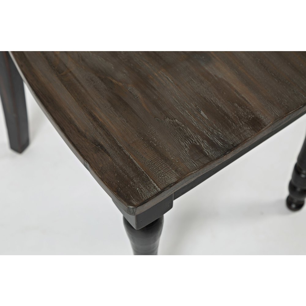 Rustic Reclaimed Pine Farmhouse Ladderback Dining Chair (Set of 2). Picture 4