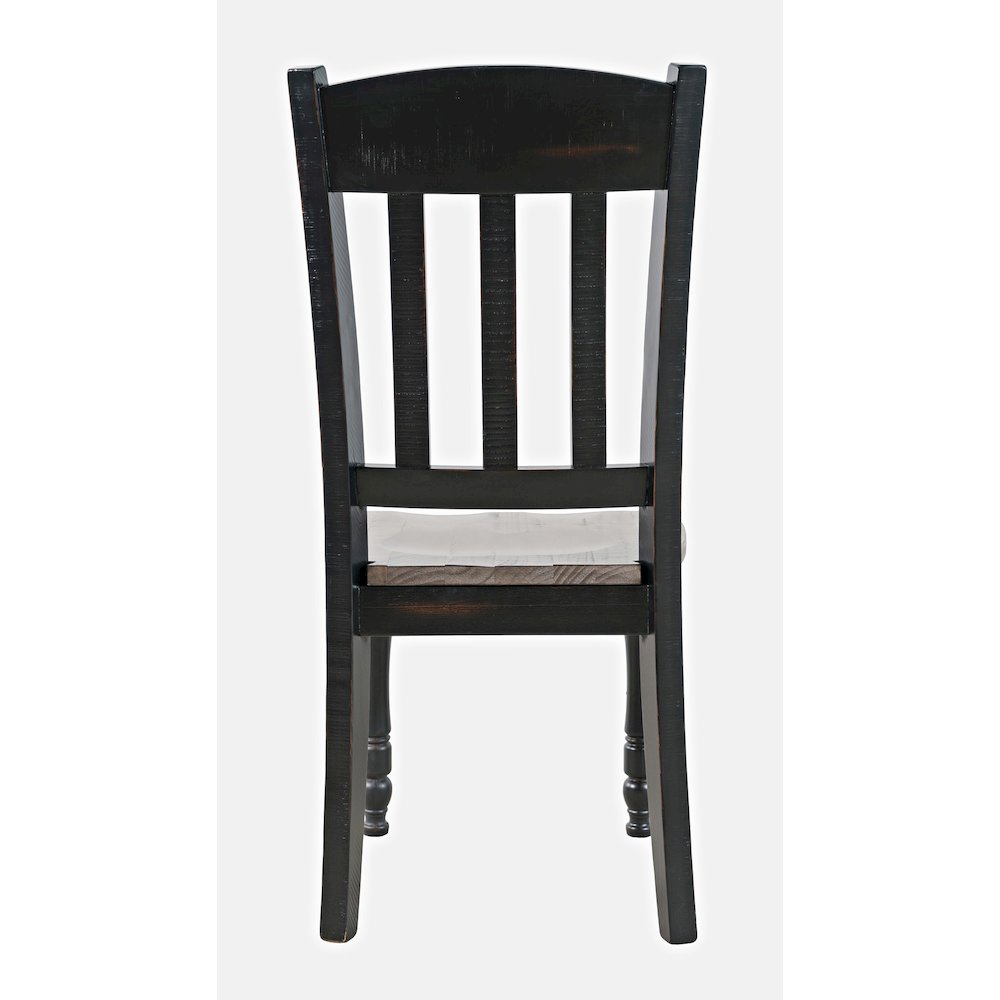 Madison County Rustic Reclaimed Pine Farmhouse Slatback Dining Chair (Set of 2). Picture 6