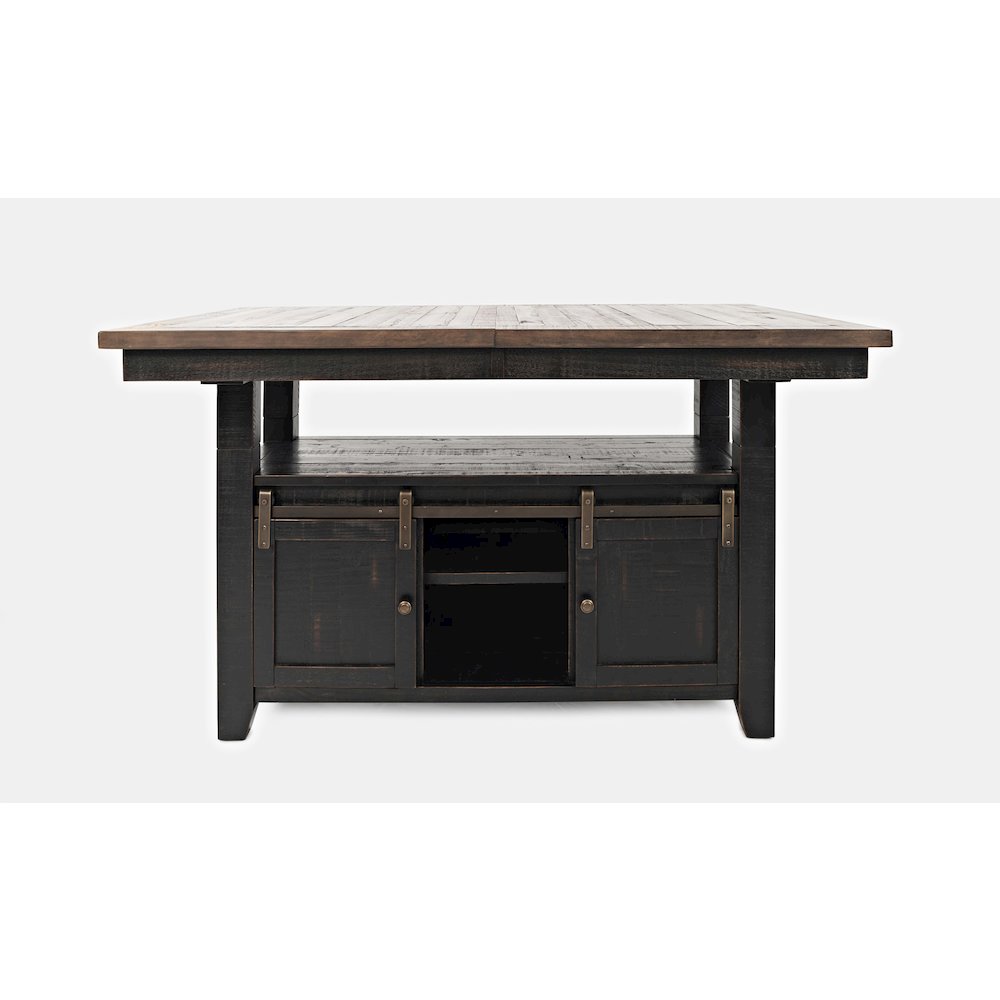 Rustic Reclaimed Solid Wood Farmhouse Adjustable Height 72" Dining Table. Picture 7
