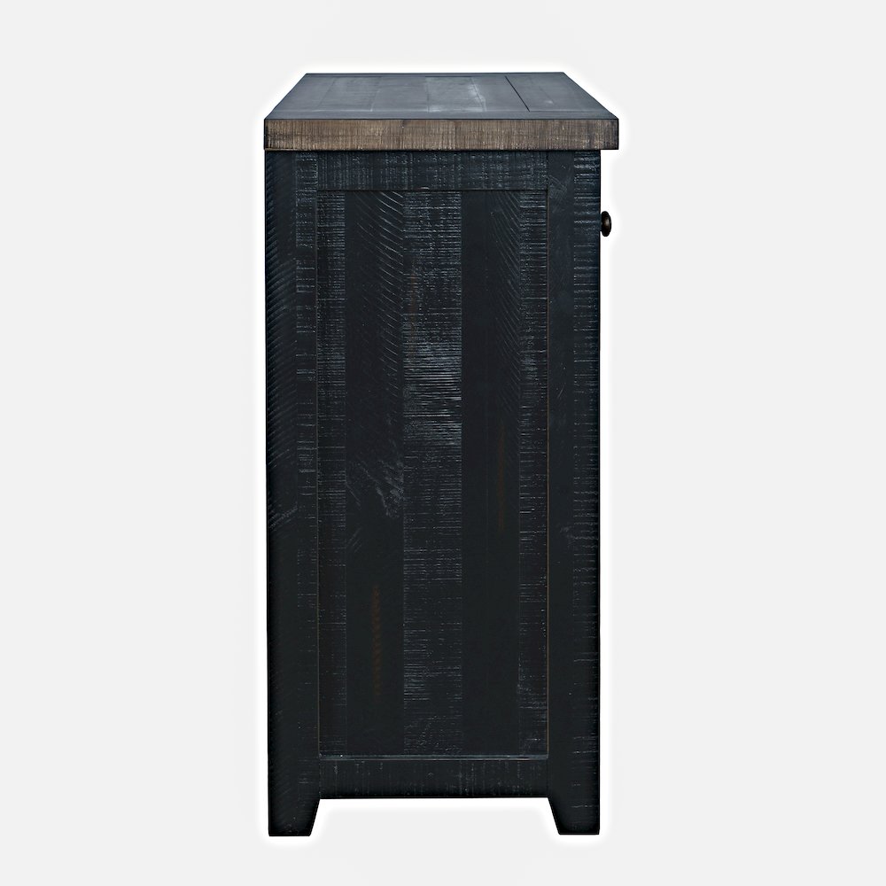 Solid Wood Rustic 32" Farmhouse Electric Fireplace Console TV Stand. Picture 8